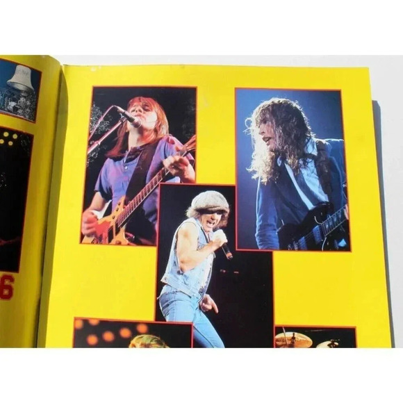Vintage AC/DC: Official Fly on the Wall World Tour 1986 Concert Program Book - Picture 2 of 7